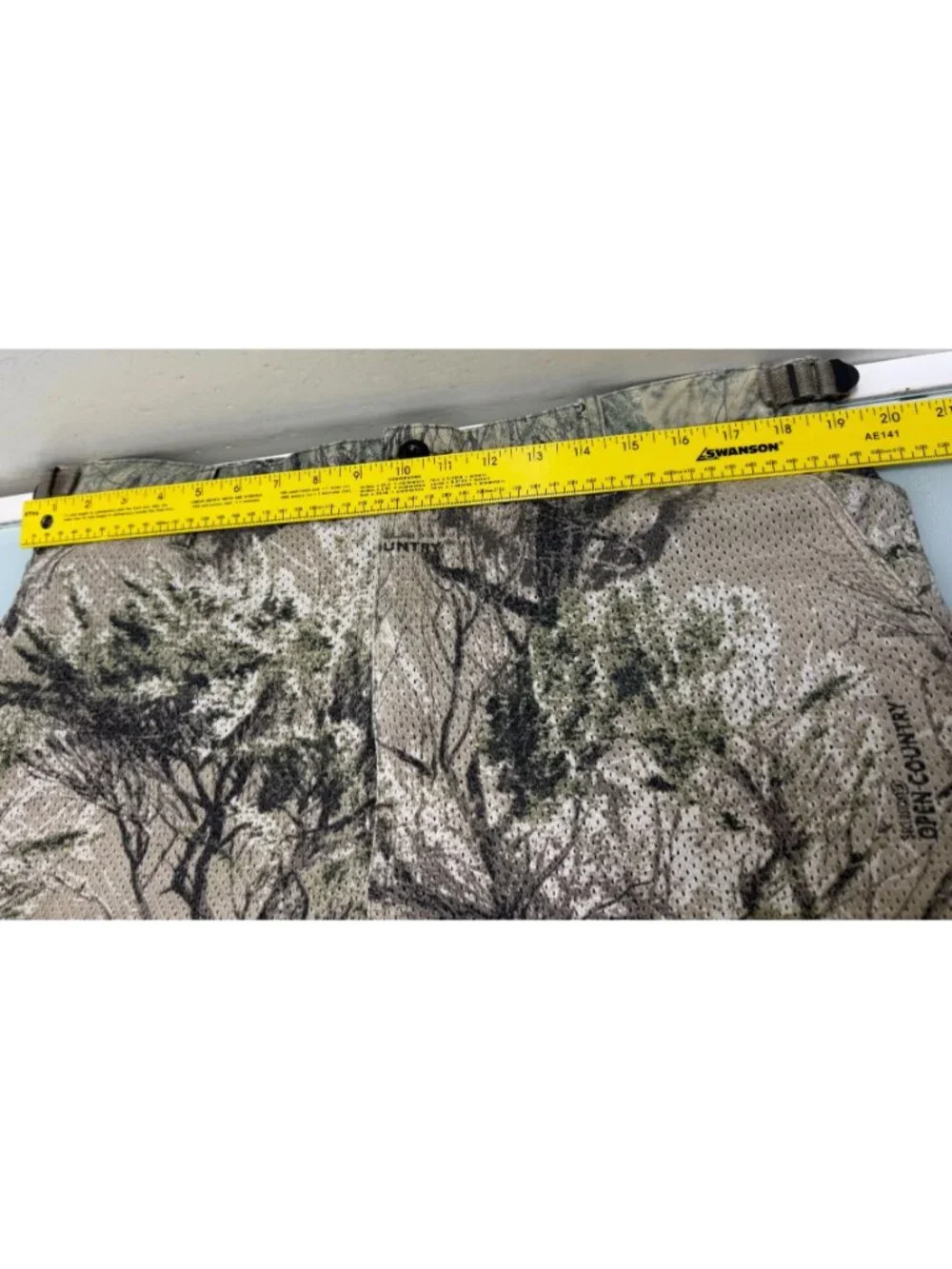 Cabelas Vented Mesh Camo Hunting Cargo Pants Men Large L Open Country Camouflage - Picture 5 of 10